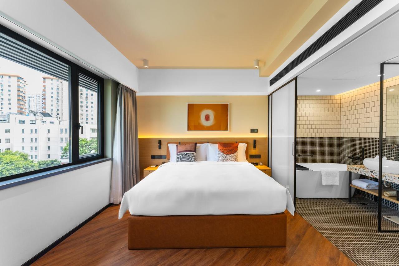 Mia Hotel - Shanghai Xuhui Jiaotong University Dış mekan fotoğraf