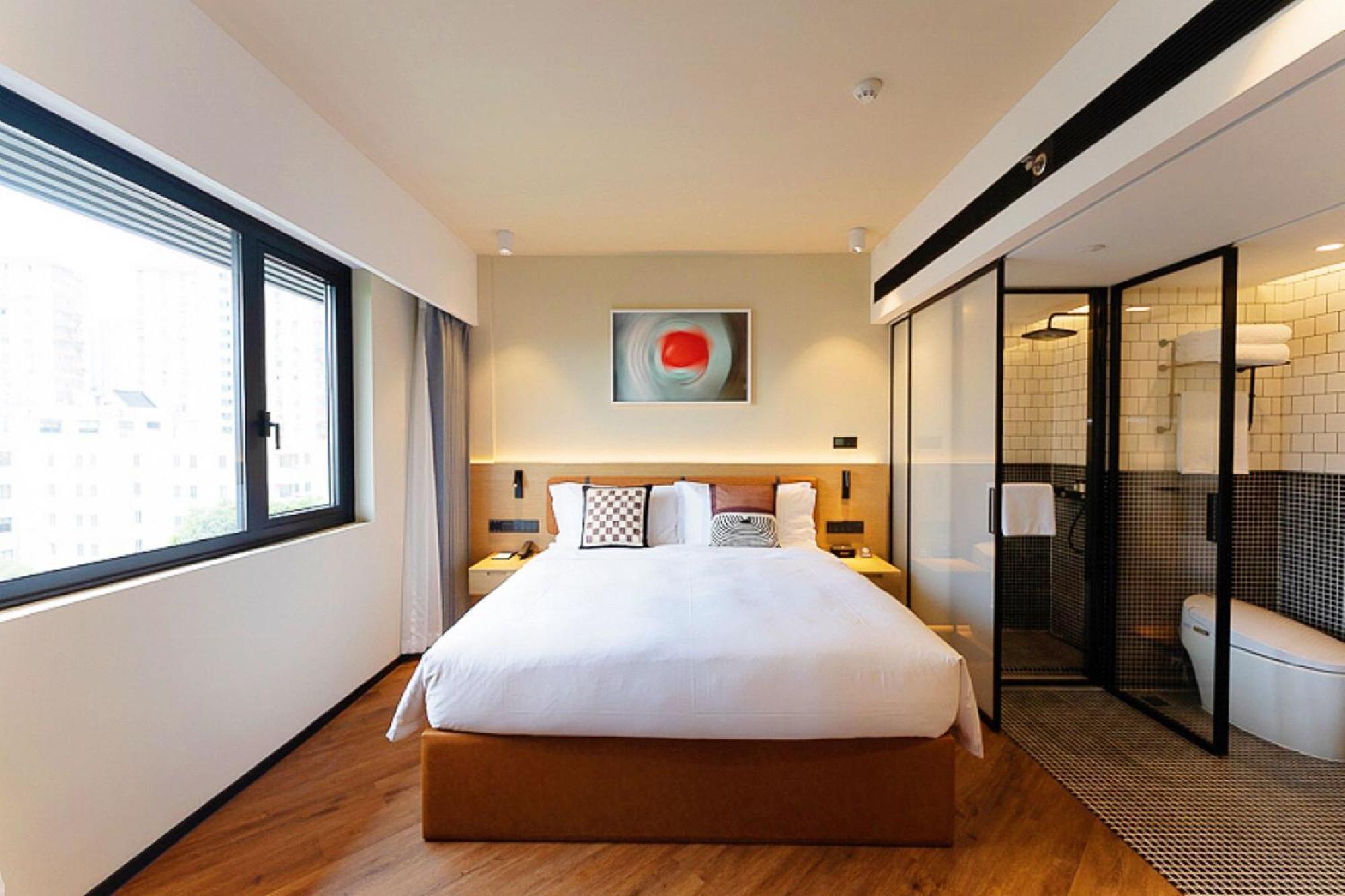 Mia Hotel - Shanghai Xuhui Jiaotong University Dış mekan fotoğraf