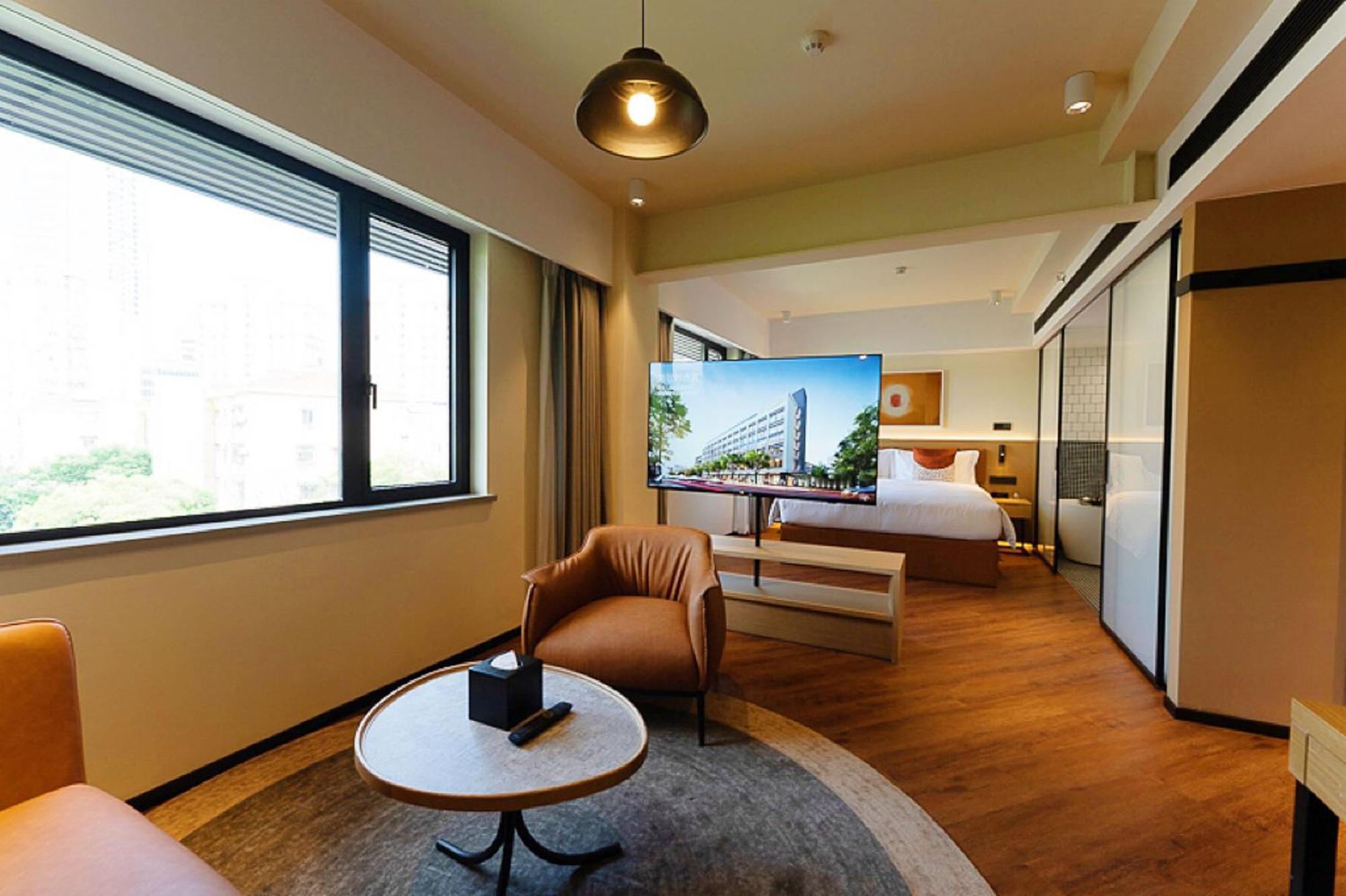 Mia Hotel - Shanghai Xuhui Jiaotong University Dış mekan fotoğraf
